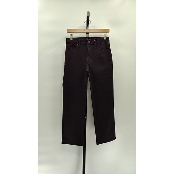 Quince Denim - Quince Women Bella Stretch Straight Jeans Black 27